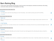 Tablet Screenshot of barnraising.blogs.equisearch.com